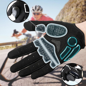 Gants de cyclisme pour cyclistes de VTT, logo personnalisé, gants de vélo respirants, fournisseur OEM, export Pakistan - Product Image 4