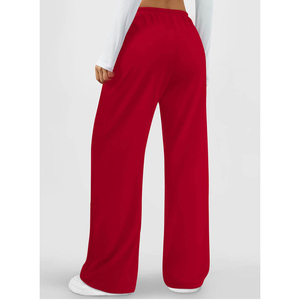 Pantalon ample et respirant pour femme, style streetwear décontracté, avec cordon de serrage, grandes tailles, faible MOQ - Product Image 3