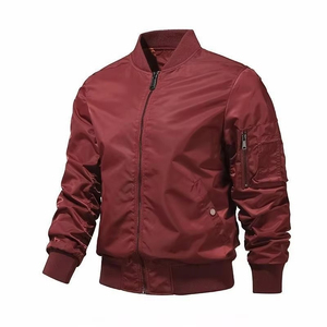 Mens Custom Color Winter Bomber Jacket <b>Direct</b> Factory Distributor Thermal Flight Varsity Jacket - Product Image 2
