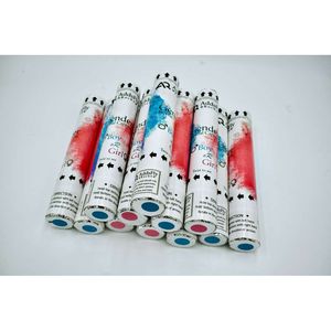 Confezione da 24 Sparacoriandoli ad Aria Compressa e Spray, 12 Blu e 12 Rosa, Kit per Feste e Celebrazioni - Product Image 3