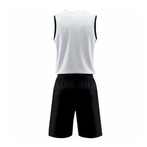 Tenue de basketball unisexe personnalisée à séchage rapide, vêtements de sport de qualité supérieure, ensemble d'uniformes de basketball avec nom d'équipe personnalisé - Product Image 5