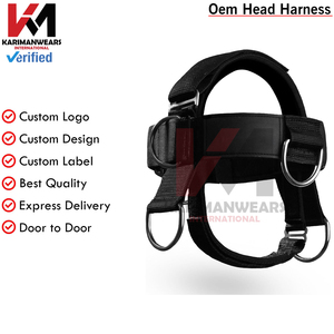 Harnais de musculation pour hommes et femmes, entraînement du cou, entraîneur de force, bande de résistance, fournisseur OEM - Product Image 2