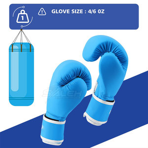 Durable Material Boxing Gloves Featuring <b>Molded</b> Padding Reinforced Thumb Area And Comfortable Wrist Adjustment - Product Image 5