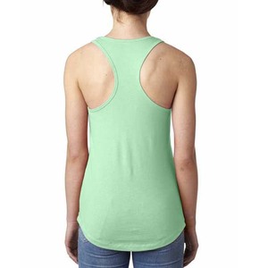 Women's Gym <b>Top</b> Tank Workout Breathable Fabric Running tank <b>top</b> for DTG print - Product Image 2