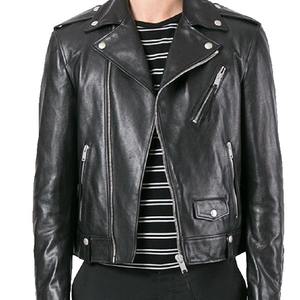 Fournisseur direct d'usine, fabricant pakistanais, best-seller, nouveaux modèles élégants, service OEM, vestes en cuir pour hommes - Product Image 1