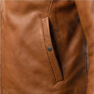 Chaqueta de Motociclista de Cuero Genuino para Hombre de la Mejor Calidad, Nueva Colección de Invierno, Chaquetas de Motocicleta con Protecciones Desmontables Personalizadas - Product Image 5
