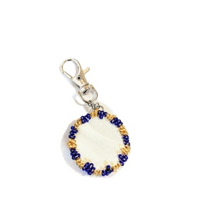 Premium Beaded Embroidery <b>Keychain</b> Handmade Seed Beads Charm Gift Fashion Seed Beads <b>Keychain</b> With Beaded Embroidery <b>Custom</b> Desi - Product Image 4