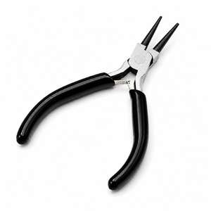 MANAN INSTRUMENTS Stainless Steel Jewelry Pliers Tapered Baguette Cut for DIY <b>Wire</b> Bending Loop Shaping <b>Craft</b> Tools - Product Image 6