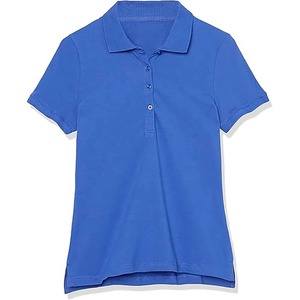 เสื้อโปโลแขนสั้นผู้หญิง แบบสั่งทำ สีพื้น ผ้าฝ้าย 100% ทอแบบ Pique ความยาวปกติ มีจำหน่าย - Product Image 1