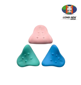 LONGNEW หมอนรองคอตามหลักสรีรศาสตร์หลากสีสำหรับการเดินทางและที่บ้าน - Product Image 3