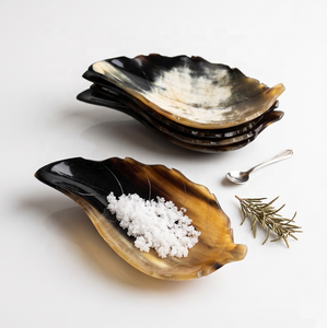 Premium Buffalo Horn Bowl Set with Spoon Handcrafted Eco-Friendly Salad Bowl Kitchen Dining Accessories - Product Image 4