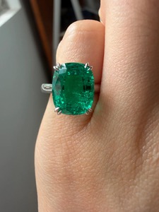 Anillo de Diamante Cultivado en Laboratorio de Plata de Ley 925 de la Mejor Calidad para Mujer, Anillo de Compromiso de Lujo, Anillo de Boda Elegante, Joyería Fina - Product Image 3