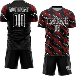 High Quality Custom Sublimation Soccer Uniform Quick Dry Breathable Sports Wear Sublimation Soccer Uniform - Product Image 1