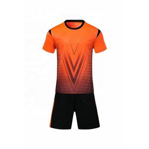 2024 New Plain Sports Sublimation Logotipo de impresión personalizado Uniforme de equipo de fútbol All Soccer Wear Shirt Jersey Set. - Product Image 4