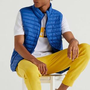 Chaleco Acolchado Sin Mangas para Hombre, Última Tendencia, Color Azul Personalizable, Material Duradero, Fácil de Usar, Estilo con Cierre, Chaquetas Acolchadas para Hombre - Product Image 6