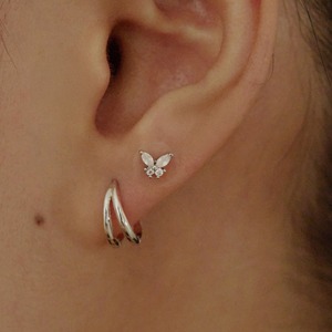 [W Island] Patch Bijou d'Oreille Floral à Porter 72 Heures, Étanche, Or 24K, WBL Glossy Muse, Patch Bijou d'Oreille d'Acupression - Product Image 1