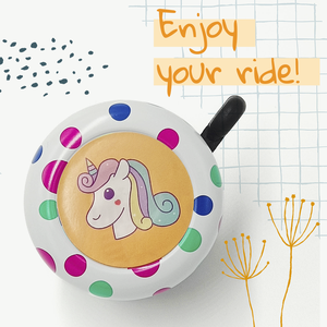 Timbre de Bicicleta Personalizable ONIPAX con Diseño de Lunares, 200g, Fabricación Manual - Product Image 4