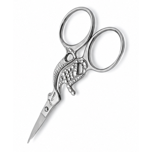 Tijeras de Bordado Stork de Acero Inoxidable con Hoja Afilada y Mango Metálico, Herramientas de Costura para Manualidades, Pequeñas, Multiusos, OEM - Product Image 5