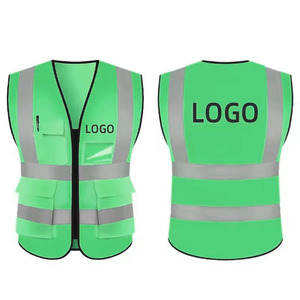 Gilet de sécurité certifié pour hommes, logo personnalisé, haute visibilité, gilet de sécurité, vêtements de travail de nuit en extérieur, vêtements de travail d'hiver, réfléchissant - Product Image 5