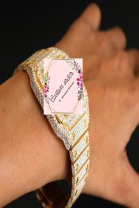 VVS Moissanite Hip Hop Diamond Luxury <b>Skeleton</b> Wristwatch Full Iced Out Stainless Steel Two Tone Gold Plated <b>Men</b> <b>Watch</b> - Product Image 5