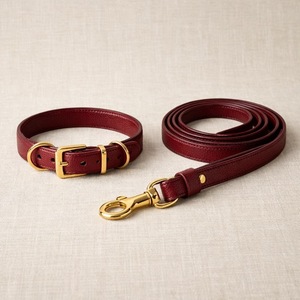 Collar de cuero de lujo para perros, diseñado para colecciones de mascotas premium de Divine International India - Product Image 6