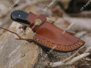 Couteau de camping EDC 6 pouces à pointe clip, biseauté, ultra-affûté, de qualité supérieure, pour le dépecage précis, avec trou pour le pouce, en acier forgé à haute teneur en carbone, ODM - Product Image 5