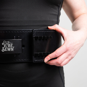 Ceinture de musculation en cuir de vachette 10 mm avec boucle à levier pour haltérophilie, soulevé de terre, entraînement en salle de sport, squat et soutien lombaire, pour la sécurité et l'entraînement physique - Product Image 6