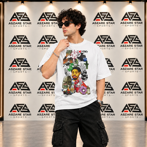 Hot Selling Men's Oversized Graphic <b>T</b> <b>Shirt</b> Colorful Custom Print Streetwear Short Sleeve Casual Cotton Unisex Tees - Product Image 6