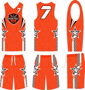 Uniformes de basket-ball en jersey 100% polyester de haute qualité, respirants, antibactériens, sur mesure, en gros, tailles plus grandes, sublimation - Product Image 3