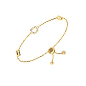 Classic Fine Charm Bracelet For Women Adjustable Chain Wrist Jewelry Delicate Fashion Accessory Gift For Wedding Birthday - Product Image 5