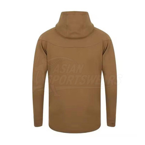 Comfort Wear Men Winter Hooded Casual Zipper Tracksuits Made Premium Breathable Fabric Stylish Design Reliable Everyday Solid - Product Image 5