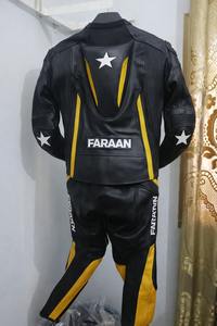 Combinaison de course moto à prix de gros, nouveau style, équipement de piste avec protection CE, taille personnalisée, ensemble maillot et combinaison de course - Product Image 5