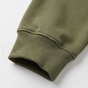 Conjunto de 2 Piezas de Felpa Verde Oliva para Mujer, Sudadera Corta con Cuello en V y Logotipo, Pantalones Cortos por Encima de la Rodilla, Corte Holgado Informal para Primavera/Verano - Product Image 6