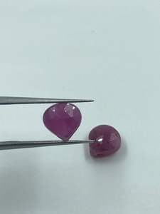 พลอยคอรันดัมธรรมชาติ สีชมพูอมม่วง น้ำหนัก 7.30 กะรัต ขนาด 8.70x9.30 มม. - Product Image 4