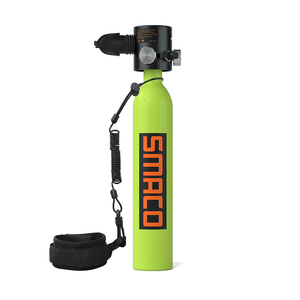 Equipo de Buceo con Respirador de Botella Individual de 0.5L, Máscara de Snorkel de 5-10 Minutos, Tubo de Snorkel, Bolsa Protectora, Tanque de Aire para Buceo - Product Image 1