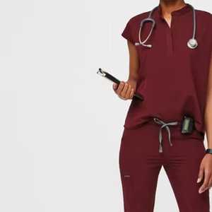 Tenues médicales de qualité supérieure pour femmes, ensembles d'uniformes infirmiers, blouses d'hôpital - Product Image 6