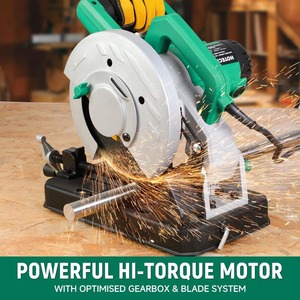 เครื่องตัดโลหะแบบต่างๆ ทุกประเภท กำลังไฟ 1500 วัตต์ เครื่องตัดไฟฟ้าสำหรับงานหนัก พร้อมใบเลื่อย - Product Image 5