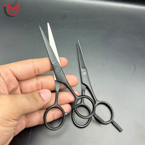 Ciseaux de coiffure professionnels en acier inoxydable 440C, lame tranchante, pour droitiers, manche moyen, usage en salon de coiffure - Product Image 4