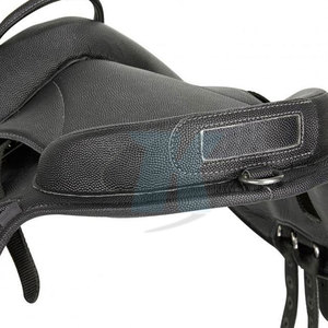 Selle en cuir professionnelle pour l'entraînement équestre, la randonnée équestre, assise confortable et savoir-faire supérieur. - Product Image 4
