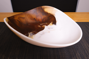 Bol de service jetable en résine polie de qualité supérieure, écologique, durable, léger, compatible lave-vaisselle, pour restaurant et fêtes - Product Image 4