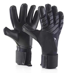 Football Goalkeeper Gloves <b>Full</b> Finger PU Material Non <b>Slip</b> Breathable Adjustable Wrist Strap Unisex Sports Glove - Product Image 1