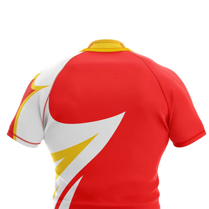 Vêtements de sport, maillot de rugby unisexe / maillot de rugby respirant imprimé avec couleur et taille personnalisées, prix raisonnable - Product Image 3