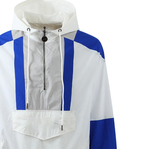 Veste coupe-vent blanche à demi-zip pour hommes Zeta Phi Beta, anorak d'extérieur, coupe-vent, imperméable, imprimé, fermeture éclair, coque rigide - Product Image 6