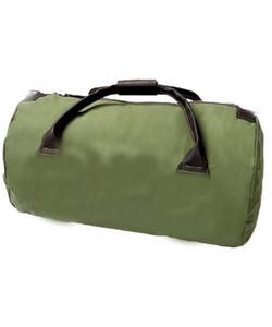 <b>Canvas</b> Duffle Bag Leather Handle Travel Weekender Gym Luggage <b>Large</b> Capacity Zipper Sports Bag Custom Design - Product Image 3