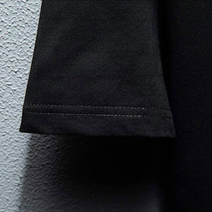 Camisetas Bordadas para Hombre, Diseño Moderno, Estilo Urbano, Color Sólido, Logotipo Personalizable, 100% Algodón - Product Image 5