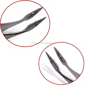 คีมจับเนื้อเยื่อ WPS Carmalt Splinter Forceps ทำจากเหล็กกล้าไร้สนิม เครื่องมือผ่าตัดสำหรับจับเนื้อเยื่อ ระดับ Class I สำหรับการผ่าตัดทั่วไป ได้รับการรับรองมาตรฐาน CE - Product Image 2