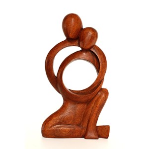 Figuras y Esculturas de Madera de Teca, Fabricación Personalizada OEM, Venta al Por Mayor |   Decoración de Mesa Hecha a Mano, Ecológica y Duradera - Aqudus Saleem India - Product Image 2