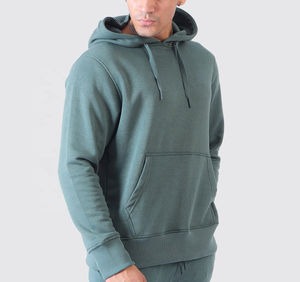 Sudadera Clásica con Capucha para Hombre, 470 GSM, Felpa de Algodón, Cálida, Informal, para Uso Diario, Fabricante de Marca Privada OEM - Product Image 2