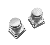 Connecteur circulaire de haute précision, tournage sur mesure de pièces mécaniques en métal, aluminium, acier inoxydable, usinage CNC 3/4/5 axes