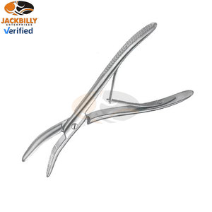 เครื่องมือผ่าตัดกระดูกและข้อ Wolff ขนาด 18 ซม. 7 นิ้ว ทำจากเหล็กกล้าไร้สนิม สำหรับตัดเฝือก ขนาด 26.5 ซม. 10 ชิ้น - Product Image 4